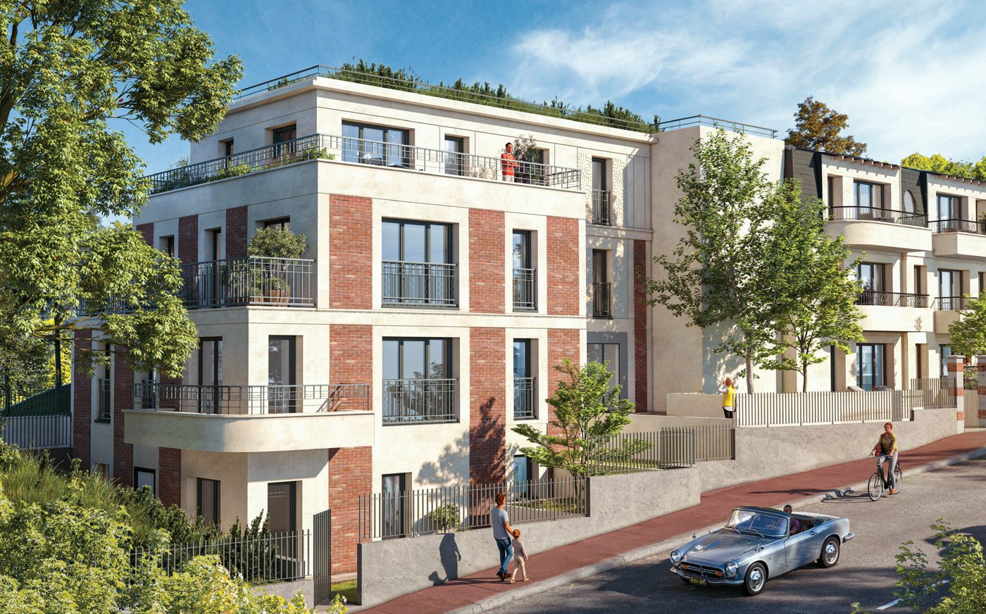 Le 5 à Suresnes, photographie issue de la plaquette SOFAPROM, vue 1