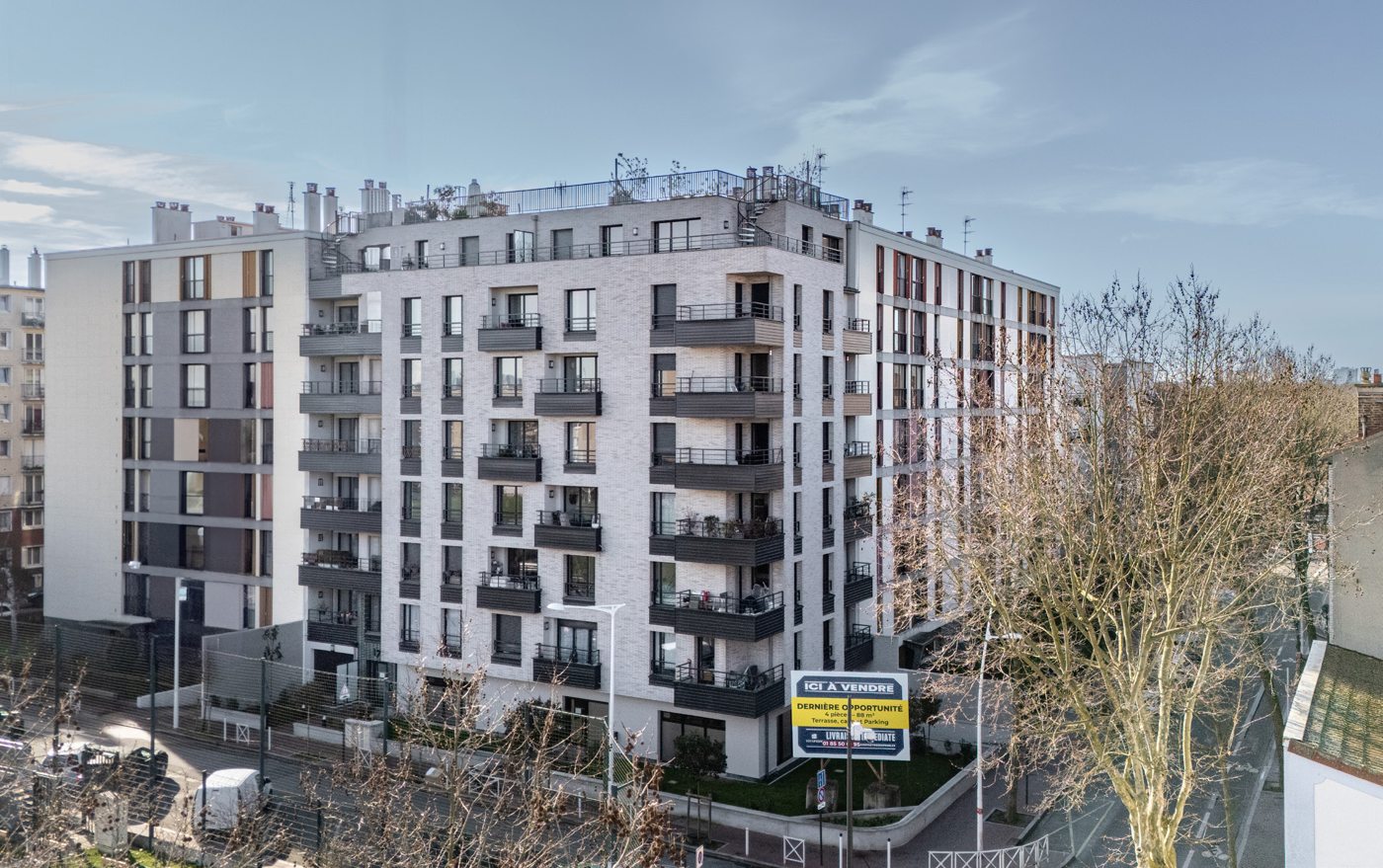Le 17 à Montrouge, photographie issue de la plaquette SOFAPROM, vue 1